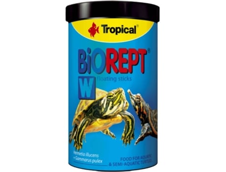 Alimentação para Tartarugas TROPICAL W (1000 ml - Seca - Adulto)