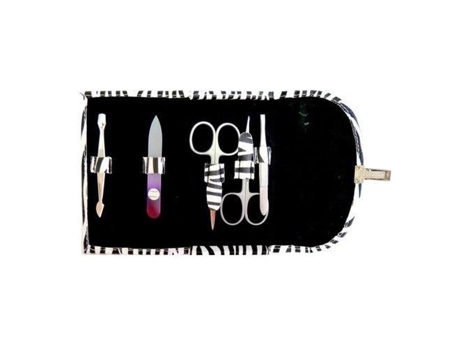 Conjunto De Manicure Zebra 5 Ferramentas Surgana