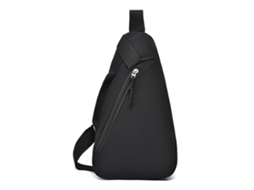 (preta) Bolsa De Peito Esportiva Estilo Japonês, Bolsa Transversal, Bolsa Simples E Multifuncional