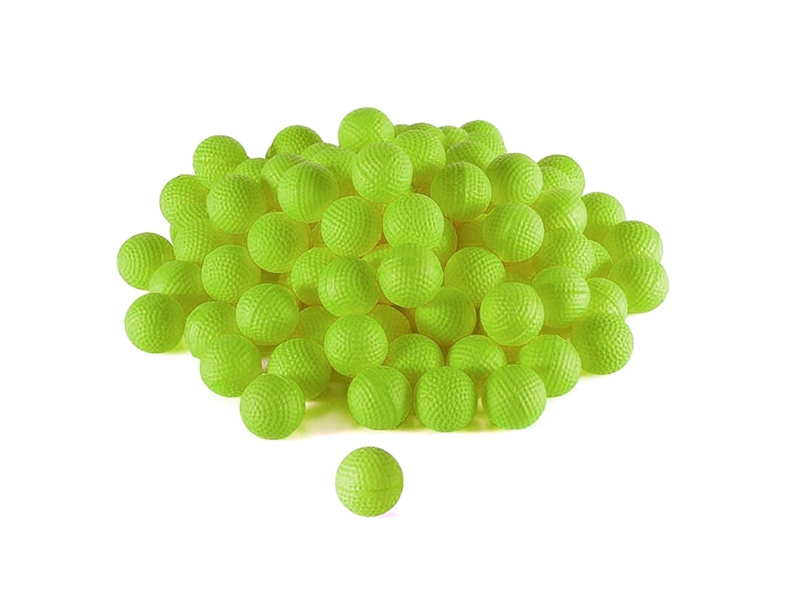 50 Bolas De Espuma Redondas Para Brinquedos Infantil, Substituição Segura Eva 1,45cm