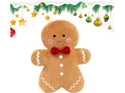 Gengibre Biscoito Pelúcia, Decoração Natal, Macio E Fofo