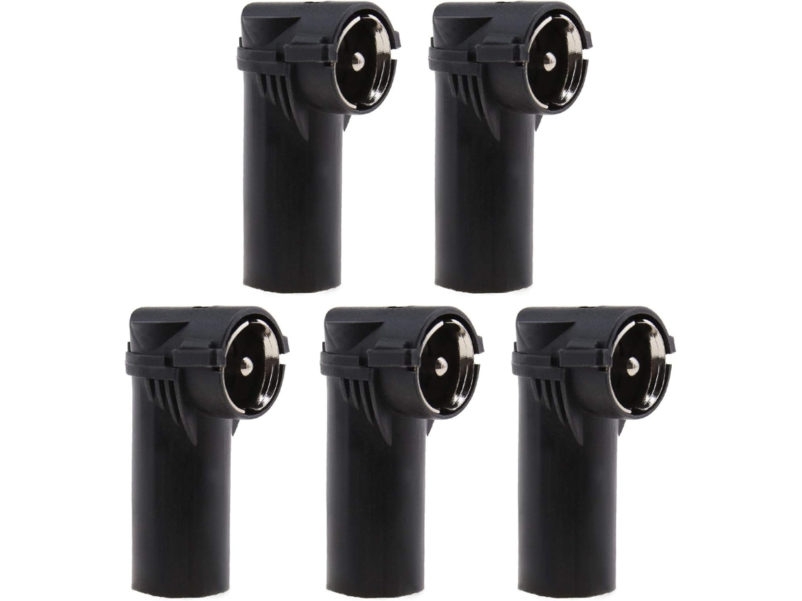 Adaptador De Antena 5 Din Macho Para Iso Fêmea Rádio De Carro Fm/am Direito Aquaforge