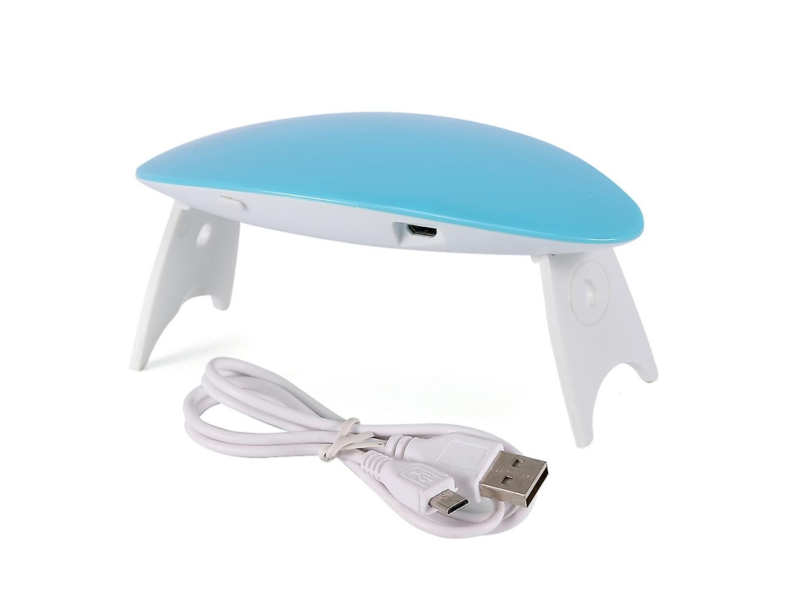 Mini Lâmpada Led 9w Para Secagem De Unhas, Azul Ly Ebike