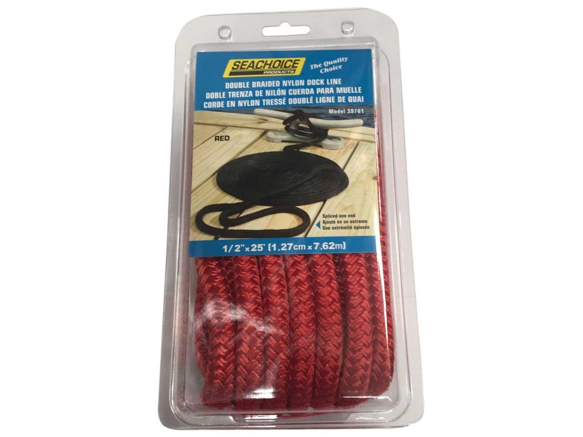 Seachoice Double Braided Dock Line 13 Mm