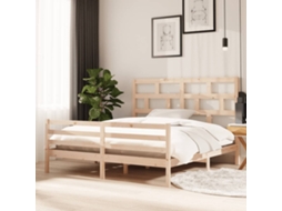 Estrutura De Cama Super King 180x200 Cm Madeira Maciça