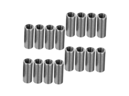 Conjunto De 20 Porcas Conexão Redondas M6 E M8 Em Aço Inoxidável 304