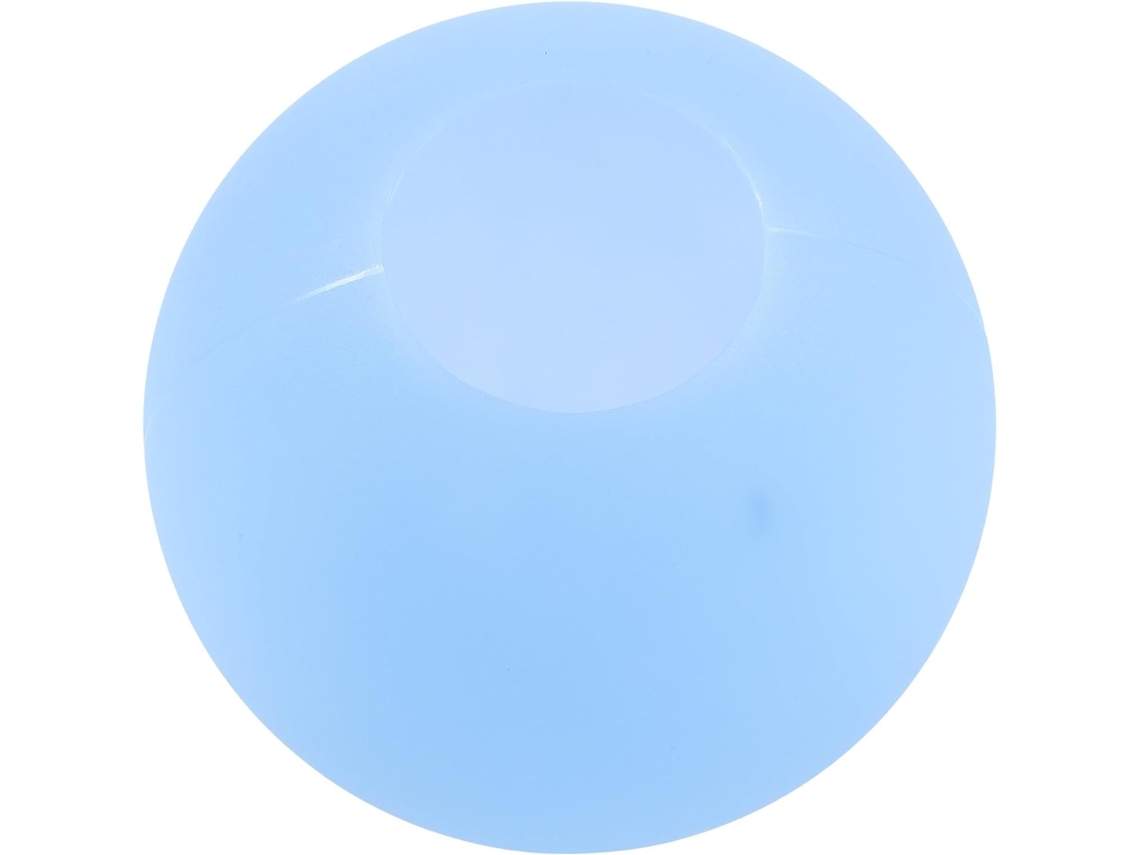 Globo Acrílico Azul Transparente, 15 Cm de Diâmetro, para Luminária de Teto, com Múltiplas Lâmpadas Decorativas. SFUSHOS