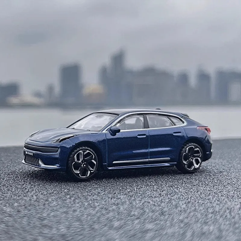 (azul) Miniatura De Carro Em Liga Metálica Fundida Na Escala 1:64 - Brinquedo De Carro De Verdade