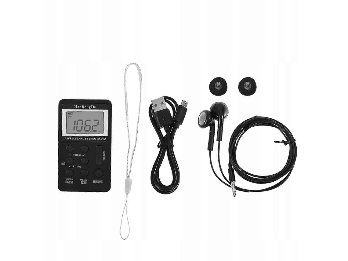 Rádio De Bolso Com Fones De Ouvido Olysi Shop