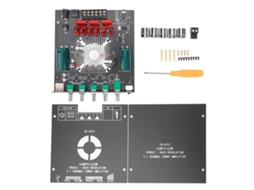 Módulo De Controle De Graves E Agudos Ht21 Bluetooth 2.1 Canais Tda7498e Para Subwoofer, 15v A 36v Dc