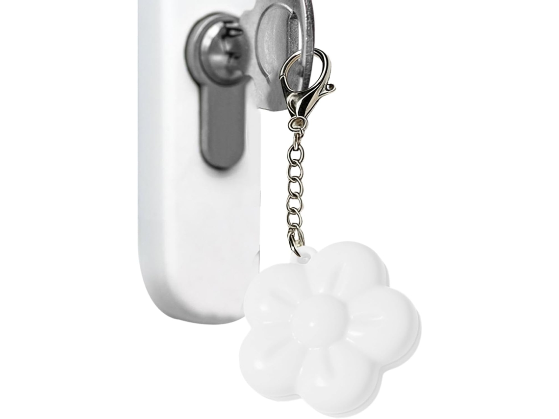 Luz De Bolsa - Mini Chaveiro Recarregável Com Led Em Formato Flor