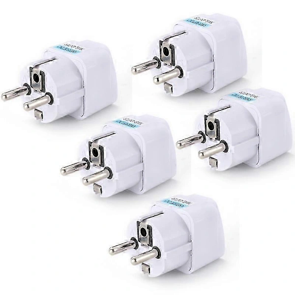 Adaptadores De Tomada Padrão Europeu, Adaptadores De Tomada Padrão Alemão Para Europeu, Adaptadores Universais De Viagem 10a 250v