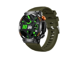 Smart Watch SHAH ARPAN Monitor de Atividade Física Circular Verde