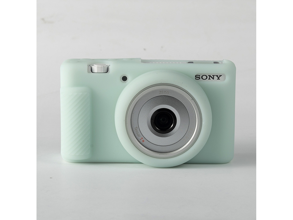 Capa para Sony Zv1f/zv1m2 Capa de Silicone À Prova de Choque para Câmera CUICH (verde Claro)