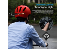 2026 casco de Ciclismo Con Señales Led, Luces Delanteras Y Traseras, Control Remoto, para Hombres Y Mujeres, Scooter Eléctrico