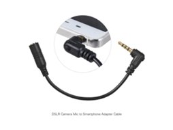 Adaptador De Microfone Trs De 3 Polos Para Trrs De 4 Polos 3.5mm Ângulo 90° Para Iphone Samsung Huawei Smartphone Docooler Ey-s04