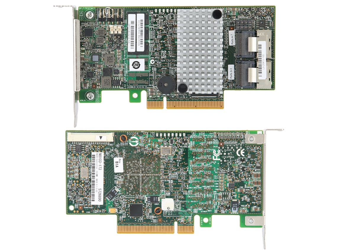 Cartão Raid Sas 5 6 6gb 512mb Ddriii 1333mhz Para Lsi Megaraid 9272-8i Low Baffle