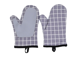 2026 luvas de Forno de Silicone Resistentes Ao Calor, Antiderrapantes, Grau Alimentar para Cozinha, Assado, Assado, Cozimento Cinza