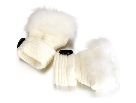 Luvas de Mulher FINEJO Branco (12 cm)