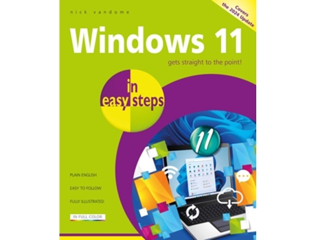 Livro Windows 11 in Easy Steps de Nick Vandome (Inglês)