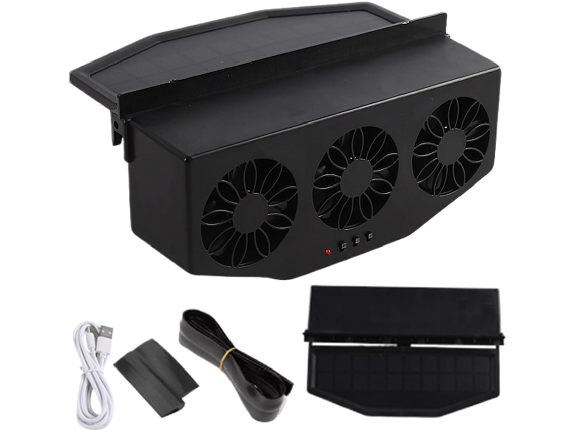 Ventilador De Exaustão Genérico Para Carro, Ventilador Para Janela De Carro