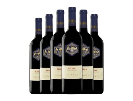 Vinho EL MESÓN Tempranillo Cigales Crianza (0.75 L - 6 Unidades)
