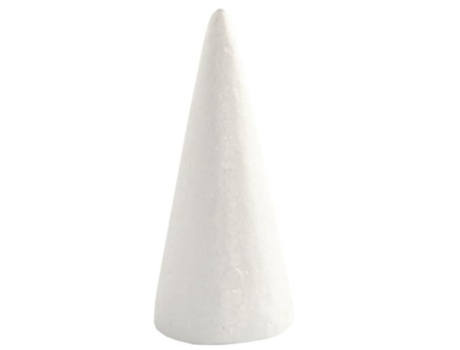 Cones de poliestireno 14,5 x 6 cm 25 peças cor