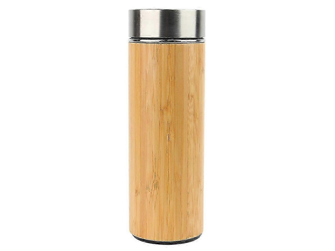 Garrafa Térmica De Bambu Para Chá E Café Quentes, Caneca De Viagem Com Tampa Ly Ebike