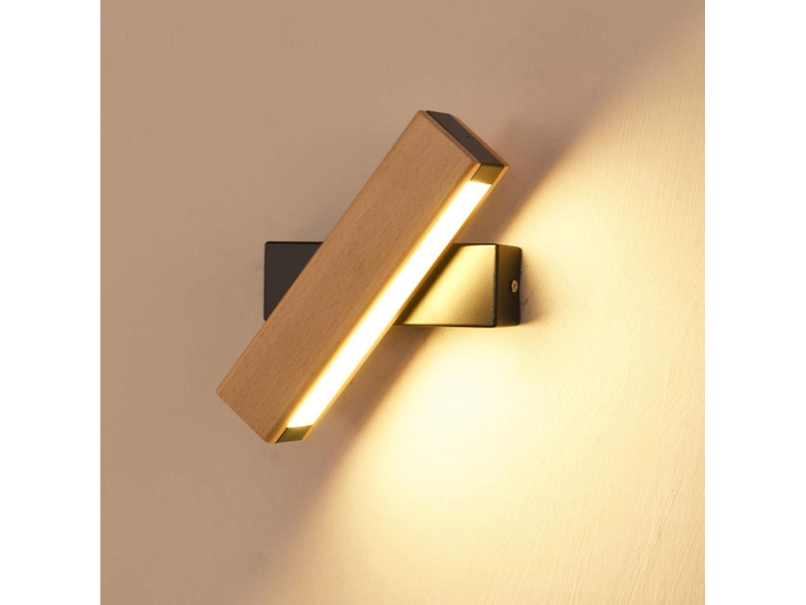 Luminária de parede LED giratória BRILVIBERA para ambientes internos
