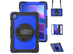 Capa Híbrida De Silicone Para Tablet Lenovo Tab 10.1 / Zhaoyang K10c E Lenovo Tab M8 De 4ª Geração Com Alça De Ombro.