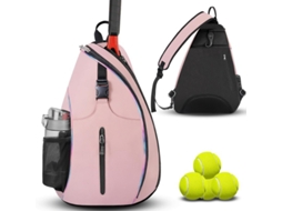 Bolsa Chrui Para Raquetes De Tênis E Pickleball 49 Cm X 33 Cm X 16 Cm (rosa)