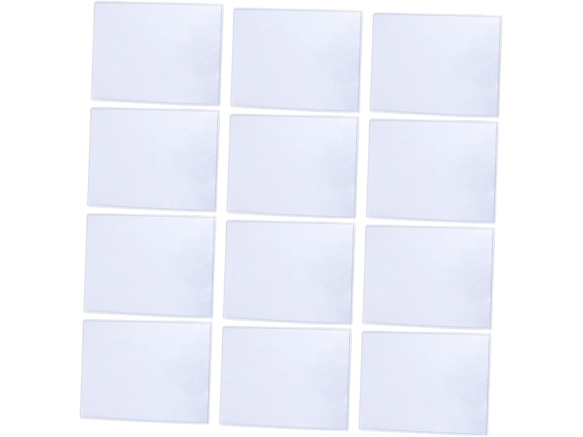 Ounona 12 Peças Pochettes Transparentes Para Fotos Photos Protection Huile Eau Para Stockage Affichage Des