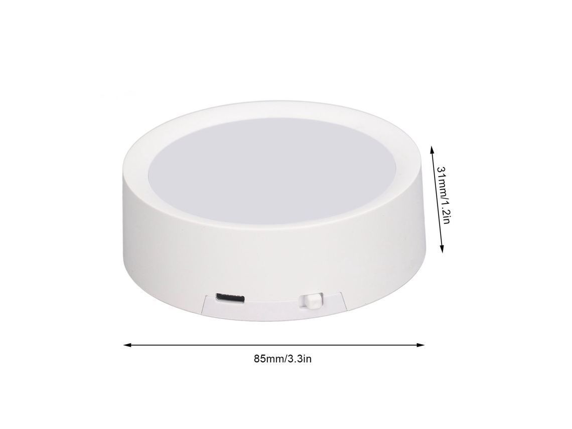 Laxiscreed Plafon Led Com Iluminação Multicolorida Ajustável E Carregamento Programável