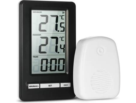 Termómetro para Peixes WARMTONE LCD Digital (Vermelho - 4.8x4.5x1cm - ABS)