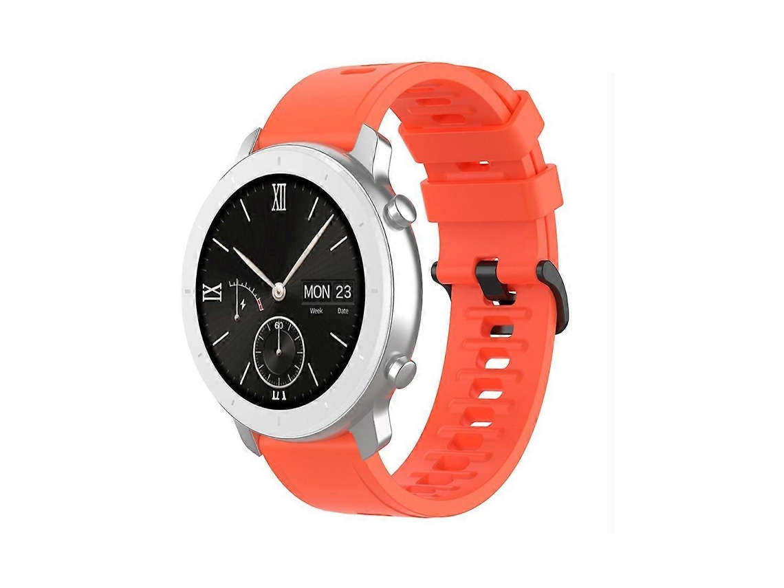 Pulseira De Silicone Para Smartwatch Amazfit Gtr, Tamanho: 22 Mm