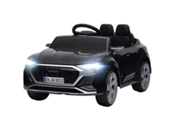 Carro Elétrico Infantil Q8 12v (controle Remoto, Faróis, Música, 3 5 Km/h, Preto)
