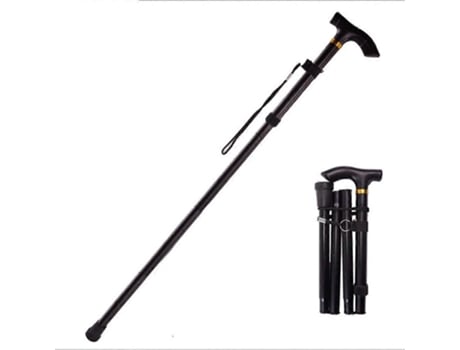 Andador Para Idosos, Bengala Dobrável, Ultraleve E Portátil, Com Altura Ajustável.