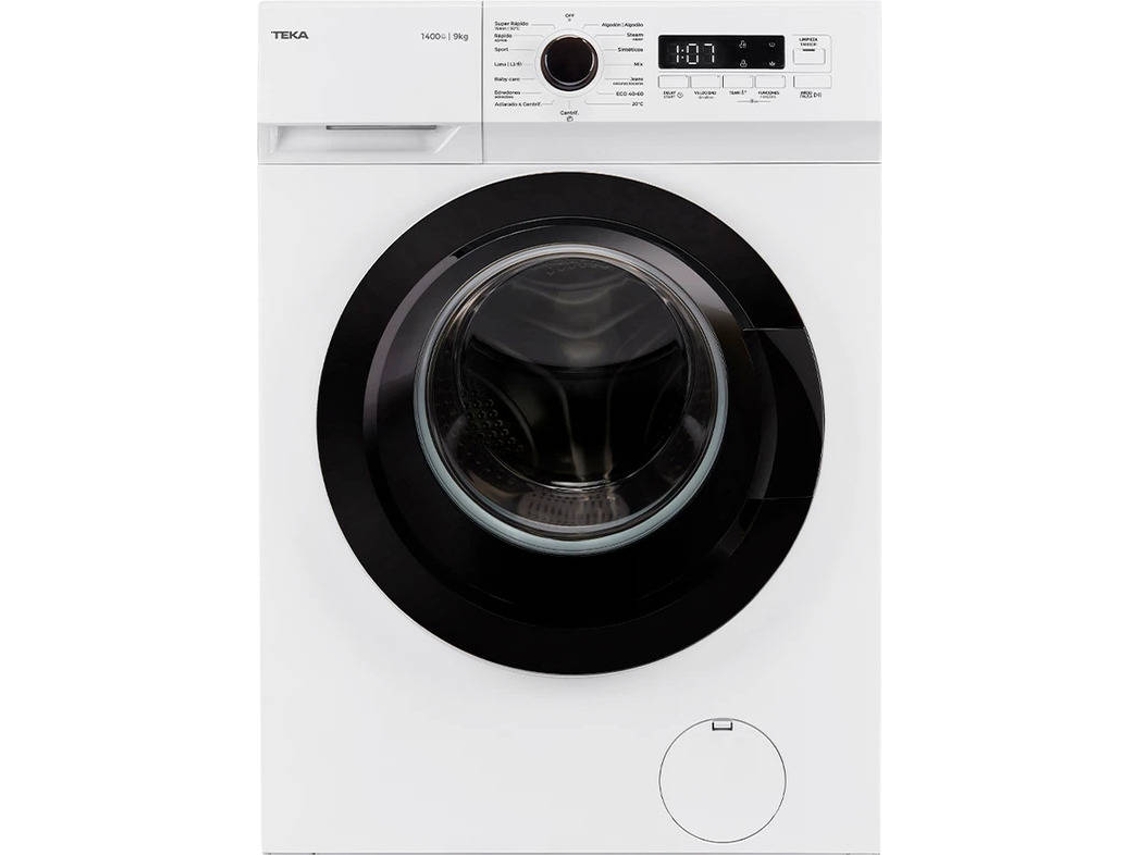 Máquina de Lavar Roupa TEKA WMK 40940 (9 kg - 1400 rpm - Branco)