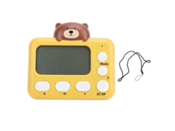 Temporizador Digital de Cozinha Lcd Portátil Cartoon Multifuncional para Cozinha e Estúdio Urso