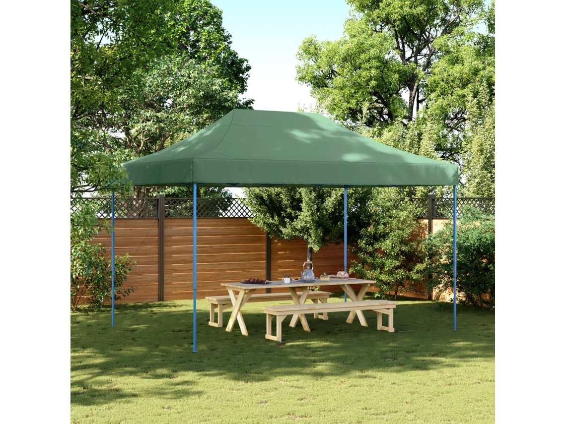 Vidaxl Tenda Para Festas Pop-up Dobrável 410x279x315 Cm Verde