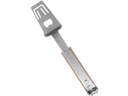 Pinça De Aço Para Bife, Pinça Portátil Para Churrasco, Utensílio Anti Escaldante Para Camping E Churrasco