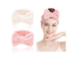 Cintas Para Cabelo Com Laço Elástico De Microfibra Para Maquiagem, Lavagem Facial, Ioga, Exercícios, Mulheres E Meninas