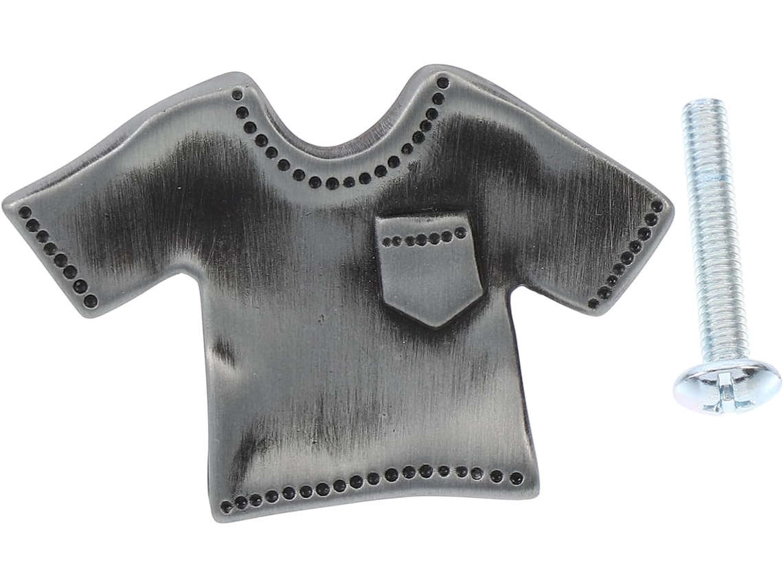 Conjunto De Puxadores Para Gavetas E Armários Hemoton, Em Liga De Zinco Cinza Escovado, Ideais Para Cozinhas, Guarda