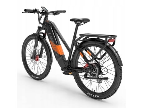 LANKELEISI Mx600 Pro E-Bike 500W 48V 20Ah Roda de Quadro Mais Largo 27 5 Laranja