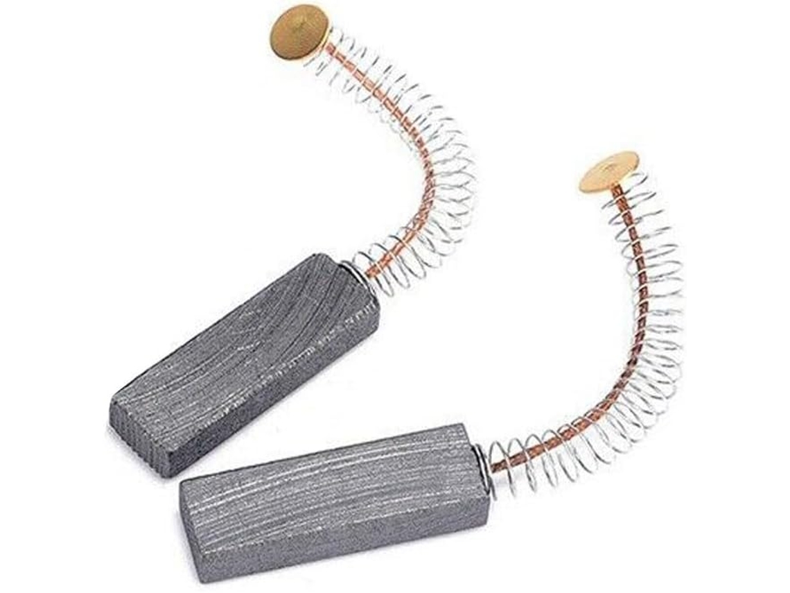 Conjunto De 2 Escovas Carvão Para Máquinas Elétricas, Dimensões 30mm X 11mm 6mm, Peças De Reposição Confiáveis