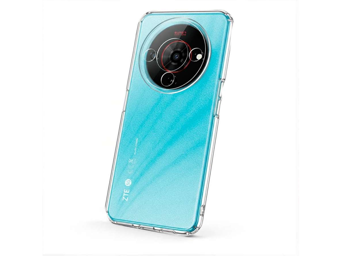Capa Silicone Transparente para Zte Blade A76 LA CASA DE LAS CARCASAS