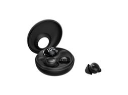 Tampões Dormir, Mini Redução Ruído Invisível Sem Fio Bluetooth 5.3, P/ Orelhas Pequenas, Dormir/exercícios/trabalhar Preto JIAPEI