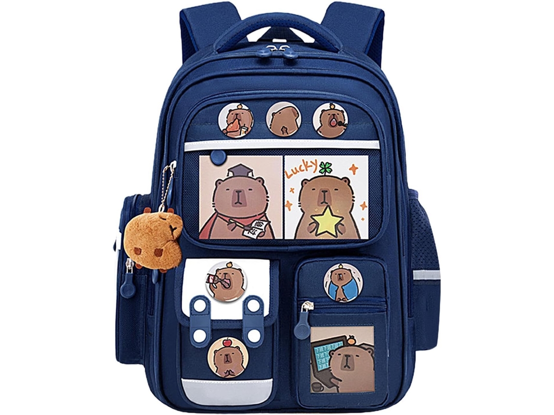 Mochila Colorida E Impermeável Para Hamster Com Vários Compartimentos