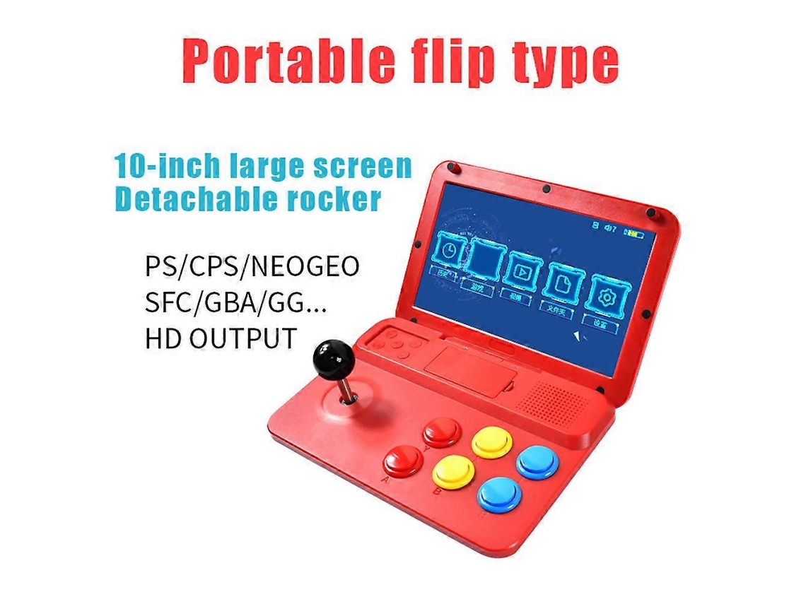 Console De Videogame Retrô A13 Com Joystick De Arcade E Cpu Quad Core, Presente Ideal Para Crianças. Ly Ebike