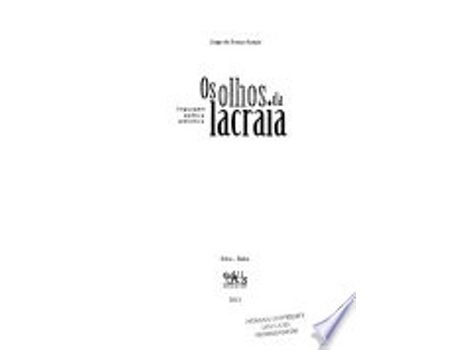 Livro OS OLHOS DA LACRAIA de ARAUJO, JORGE DE SOUZA (Português do Brasil)